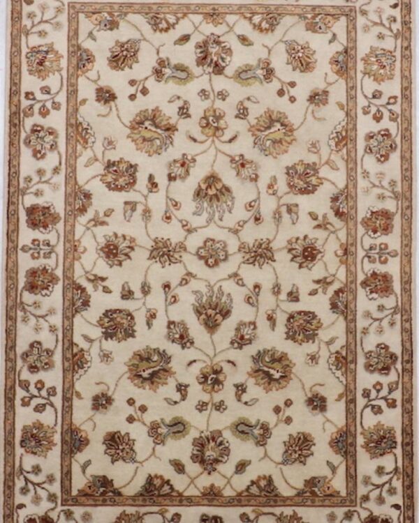 Jaipur Grey Hand Made 4'0 X6'3 Area Rug