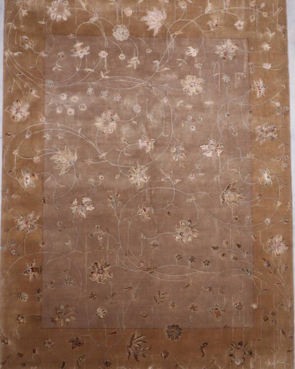 Hand Knotted Camel 9'4 X12'2 Rug