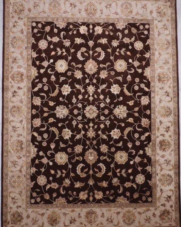 Brown Color Hand Made Rug - Rugs By India