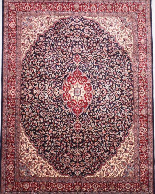 8'11 X 12'0 Blue Hand-Knotted Area Jaipur Rug