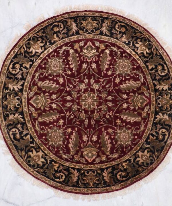 Red Color Hand Made Rug