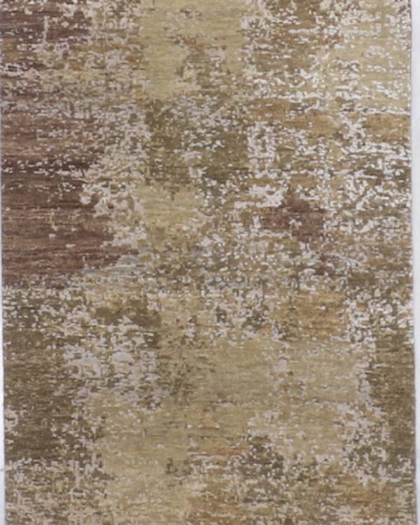 Jaipur L.green Hand Knotted 2'11 X 4'11 Area Rug
