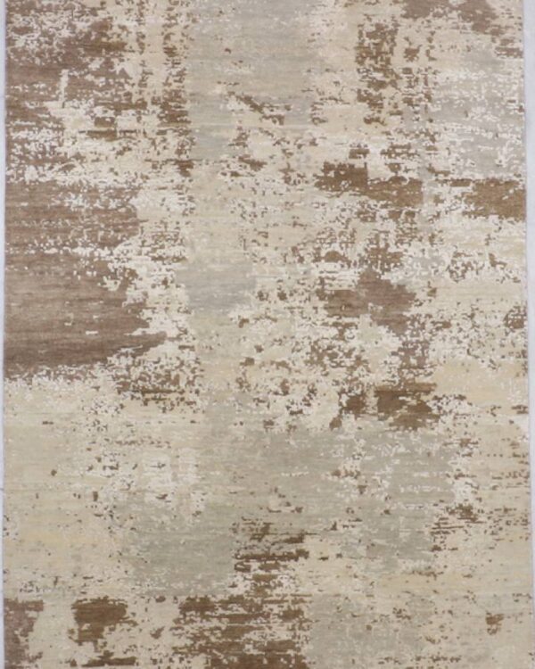 Jaipur L.Grey Hand-Knotted 5'1 X 7'3 Area Rug