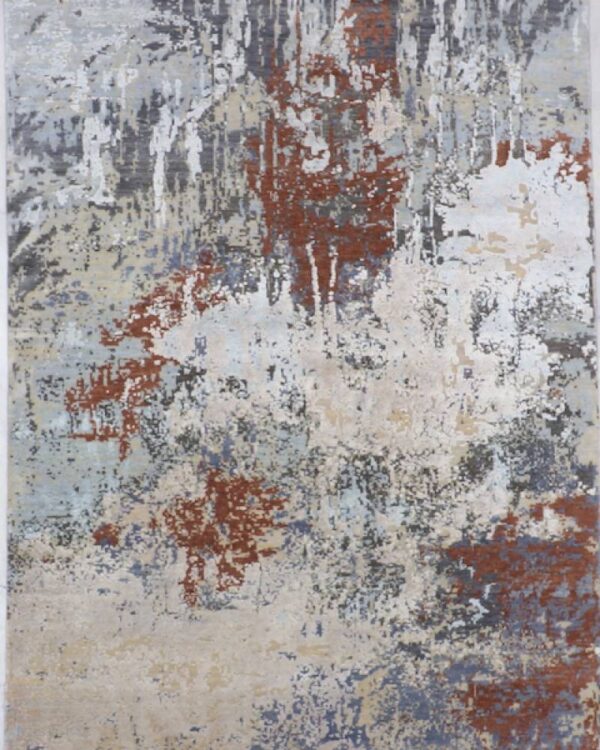 Jaipur Blue Hand-Knotted 6'0 X 9'1 Area Rug