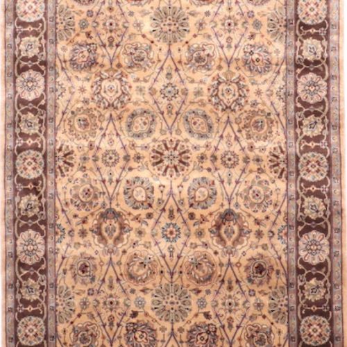 Hand Knotted Gold Rugs-Jaipur